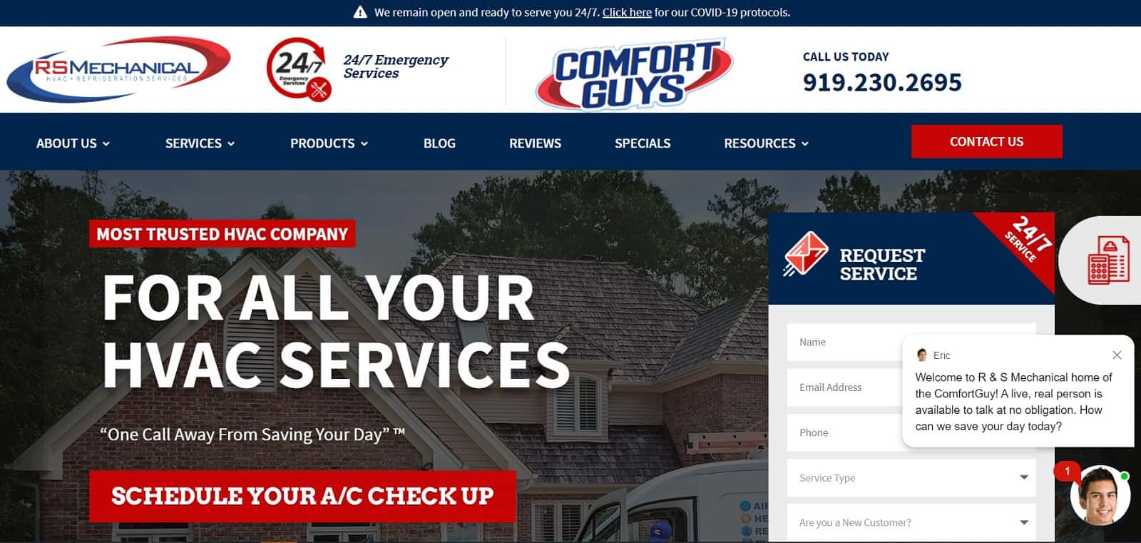 rs mechanical homepage